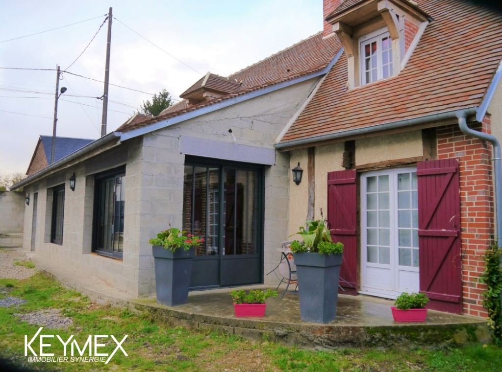 Maison ancienne restaurée - 125 m² - 5 pièces - 3 chambres avec confort  plain-pied