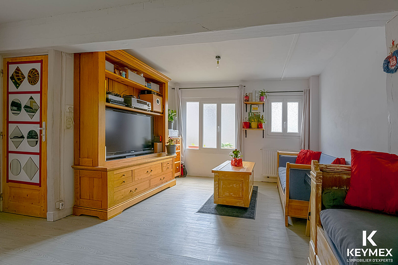 Centre-ville: charmante maison de ville avec terrasse fermée