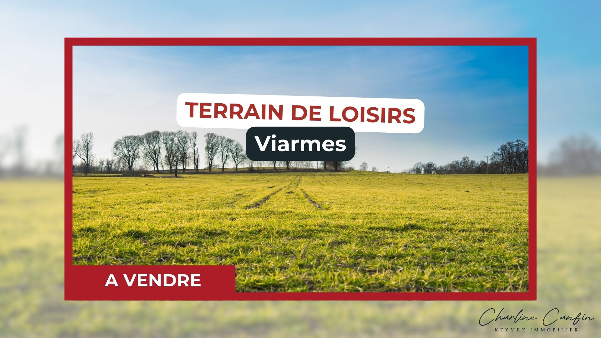 Terrain de loisirs Viarmes 2118 m2