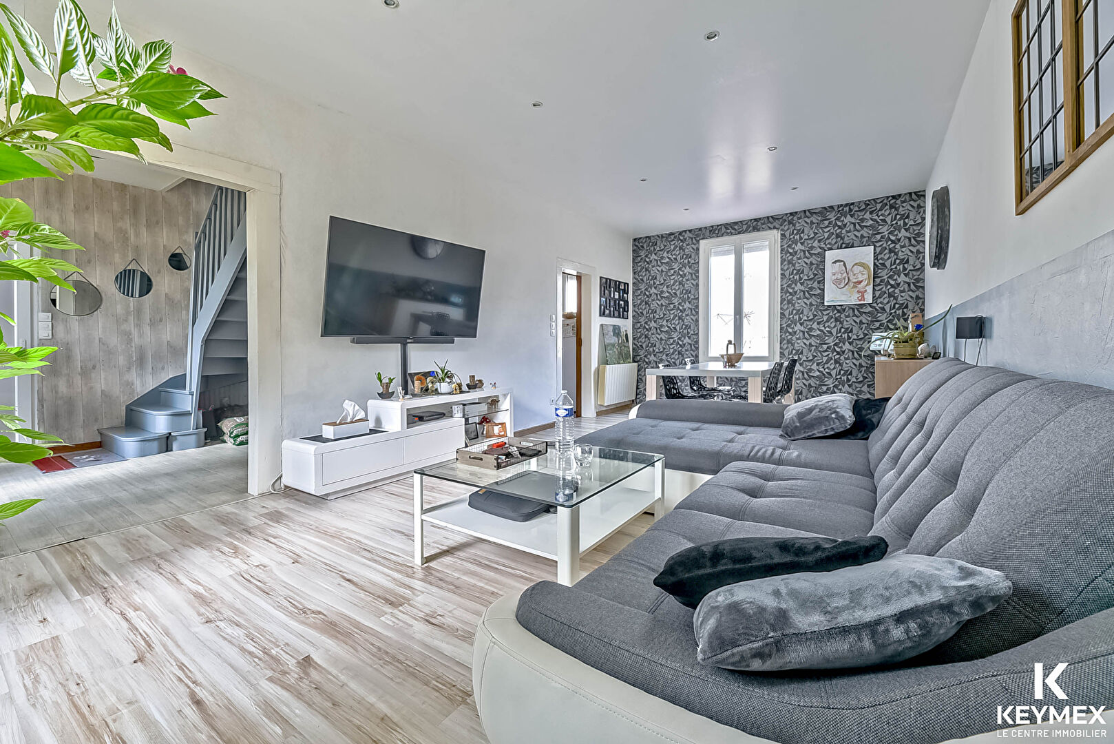 Maison Mouy 89.25 m2,4chambres, dépendance,garage,jardin, entre