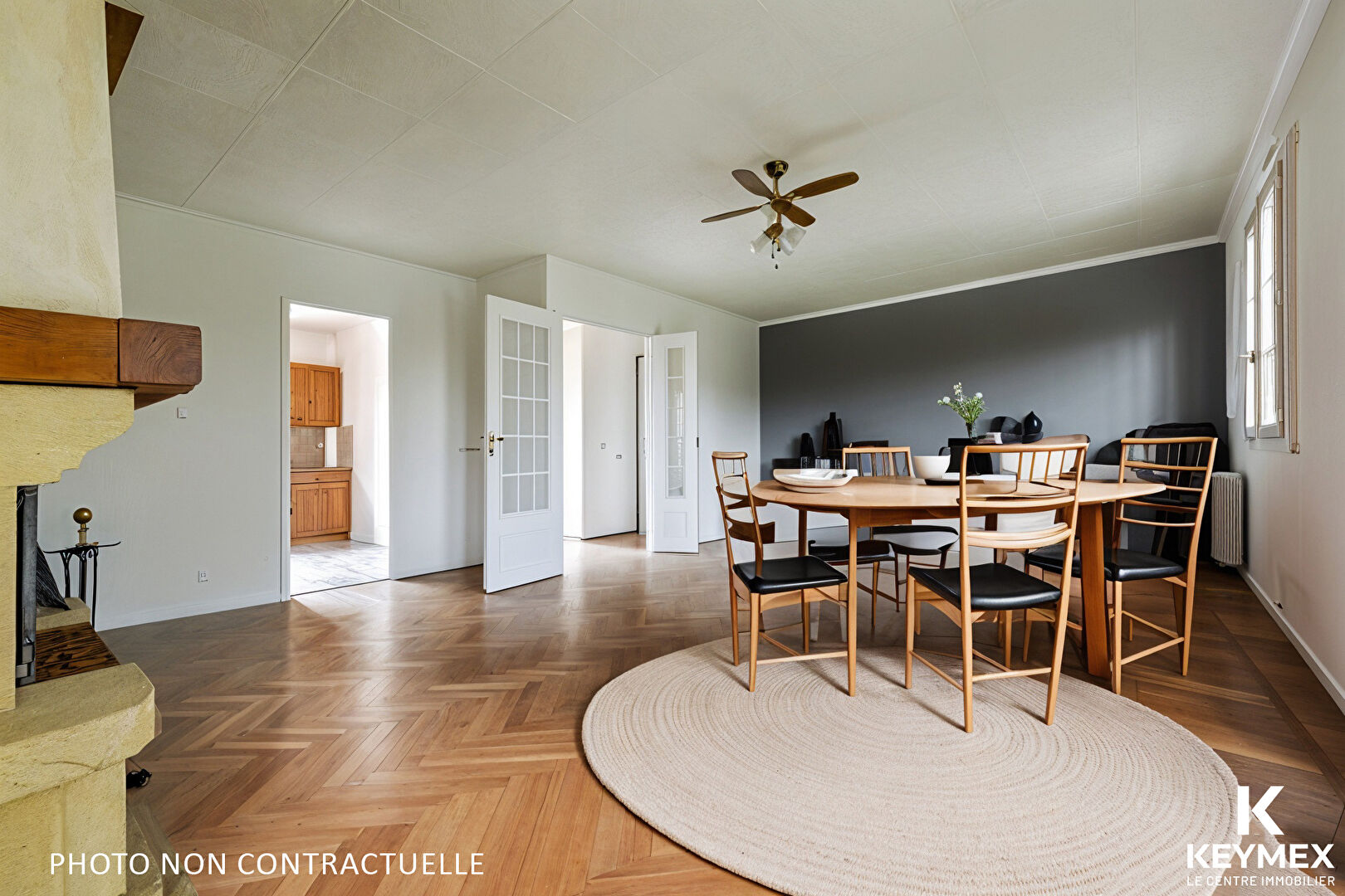 maison plain-pied 6 pièces 4 chambres, gare ligne H, écoles, collège,