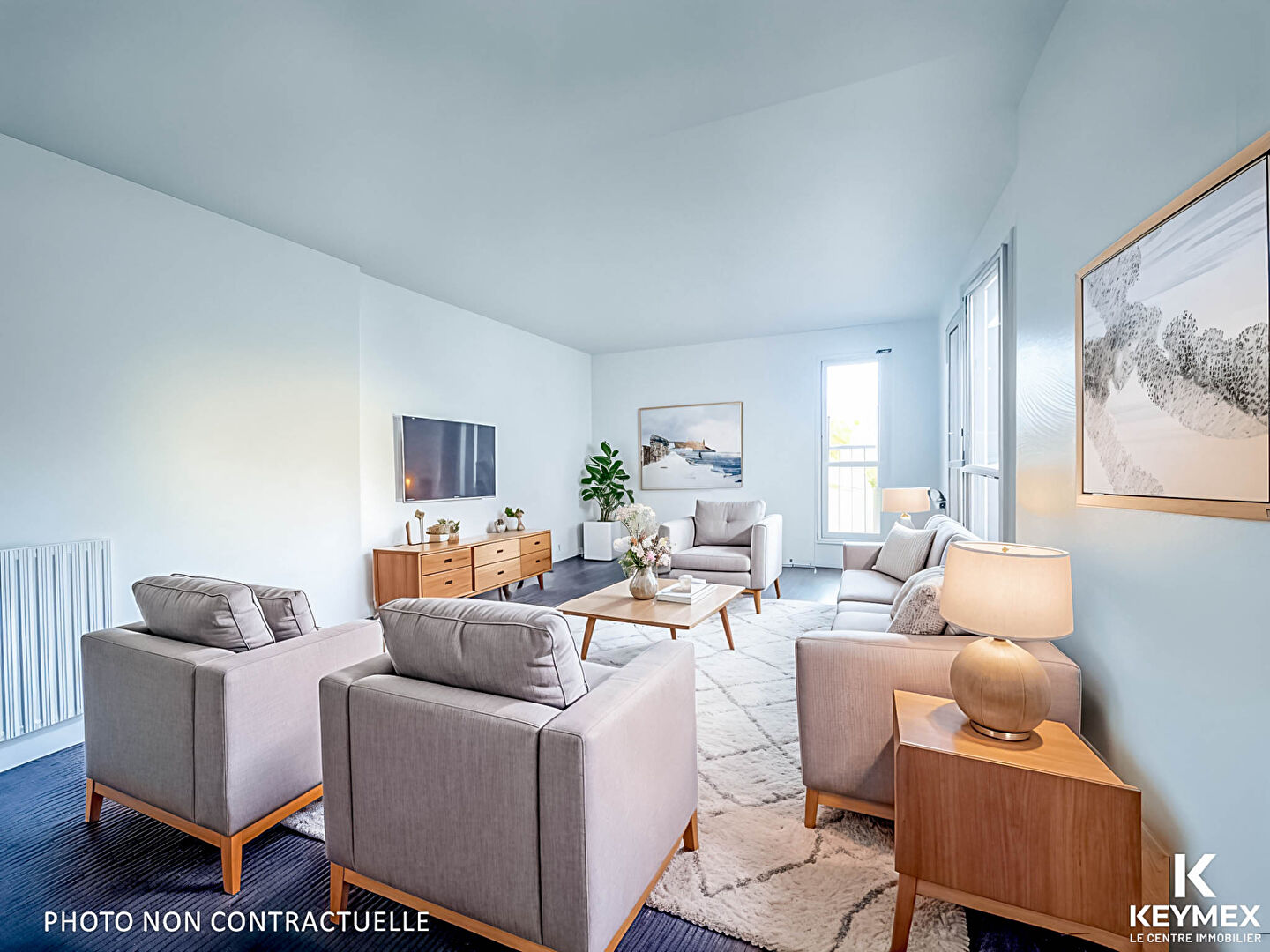 Cergy Préfecture Appartement 2 pièces 56 m2 + terrasse + Parking