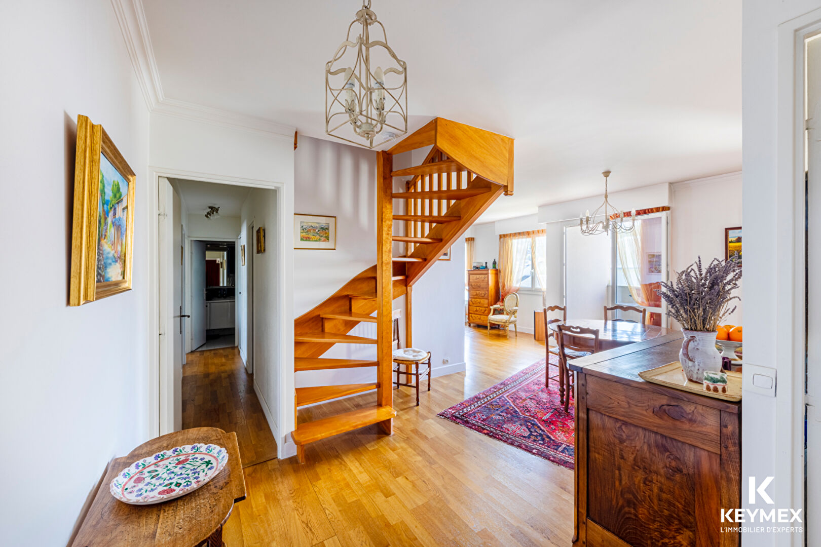 DUPLEX centre ville SANNOIS 115 m2 - Cave - Box